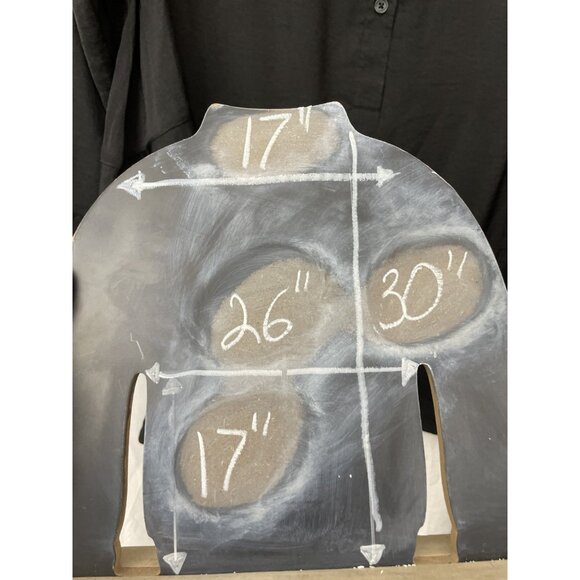 DG2 Diane Gilman Tunic Shirt Women 2XL Black Asymmetrical Hem Long Sleeve NWT - Picture 10 of 11